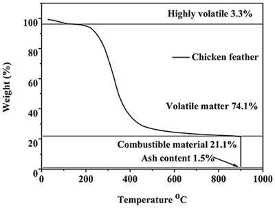 Characterization of Chicken Feather Biocarbon for Use in Sustainable Biocomposites